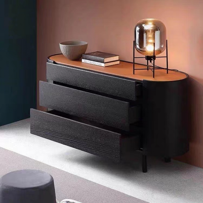 Solid Wood Luxury Sideboard Cabinets Custom Sideboard Storage Cabinet 1