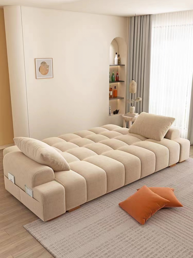 Telescopic Custom Sofa Bed Foldable Multifunctional 2 In 1 Sofa Bed 1