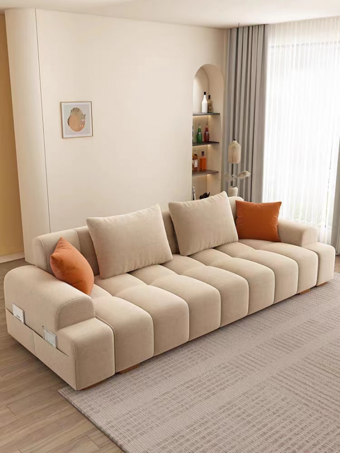 Telescopic Custom Sofa Bed Foldable Multifunctional 2 In 1 Sofa Bed 0