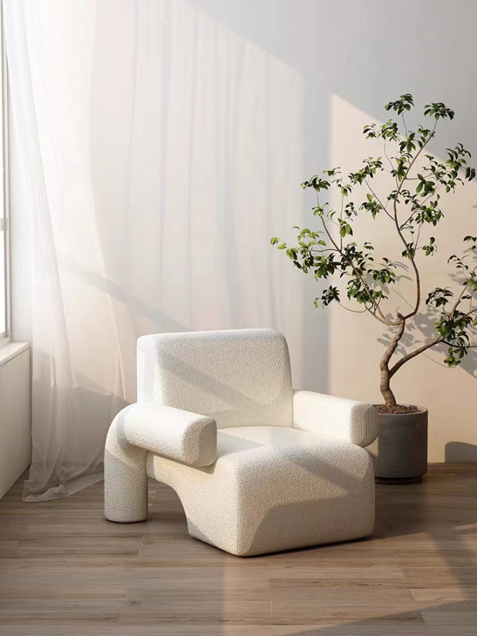 Art Creative Hotel Lobby Furniture Lounge Area Sofa Chair Sets 0