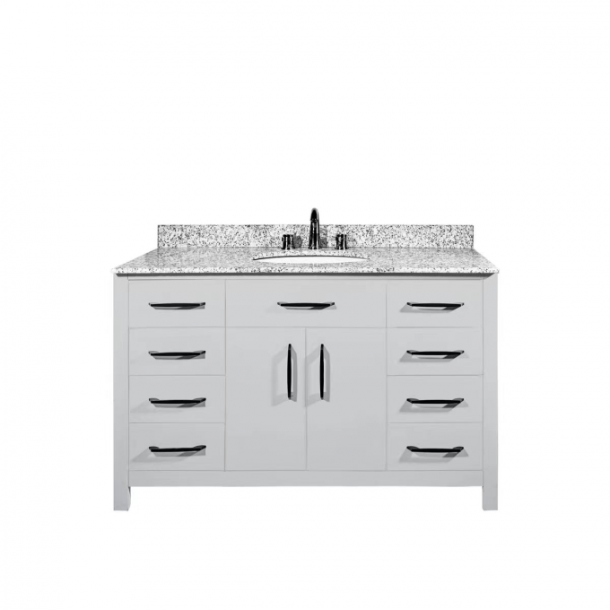 Economic Hotel Room Cabinets Modern Bathroom Vanity Cabinets Marble Facet 1
