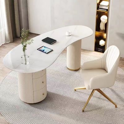Good price Modern Luxury Hotel Bedroom Desk Supreme White Rock Plate online