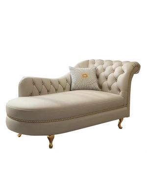 Good price Modern Luxury Hotel Furniture Princess Chair Leather Bedroom Lounger Chair online