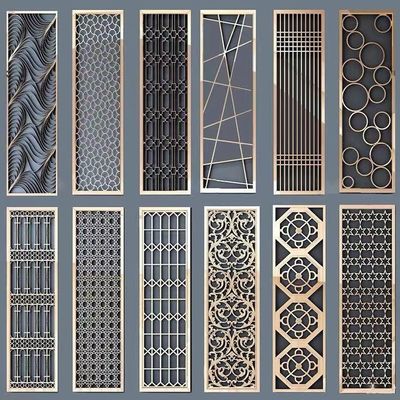 Good price Folding Stainless Steel Hotel Furniture Mobile Screen Partition Modern online