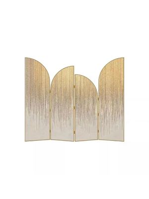 Good price Modern Stainless Steel Hotel Furniture Mobile Screened Room Dividers Shielding online