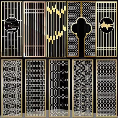 Good price Light Custom Room Divider Screens Modern Luxury Stainless Steel Room Partition online