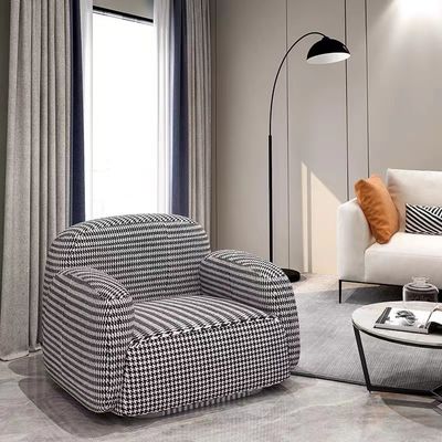 Good price Modern Lattice Hotel Room Sofa Single Light Luxury Solid Wood Sofa online