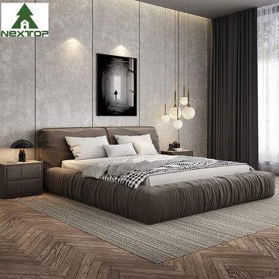 Good price Tech Velvet Soft Sponge Queen And King Size Bed For Hotel Bedroom online
