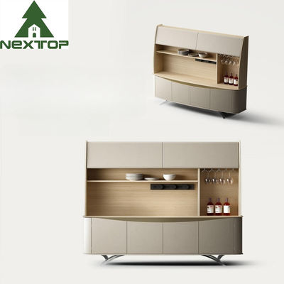 Good price Multi Function Wooden Wine Cabinets With Metal Elegant Upholstered Dining Furniture online