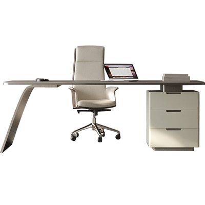 Good price Metal High Grade Boss Computer Desk Multi Shelf Locker Study Writing Desk online