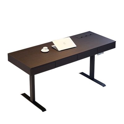 Good price Minimalist Durable Hotel Bedroom Desk With Leather Swivel Chair Customized online