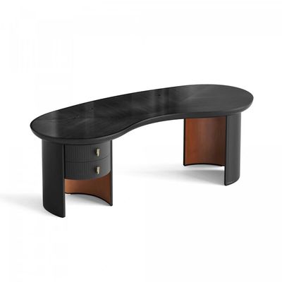 Good price Five Star Hotel Hospitality Cashew Shaped Boss Desk Office Study Room online