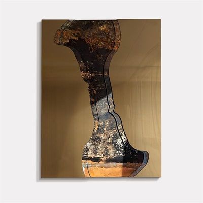 Good price Spatial Aesthetics Wall Decor High-End Hotel Restaurant Metal Backdrop Furniture online