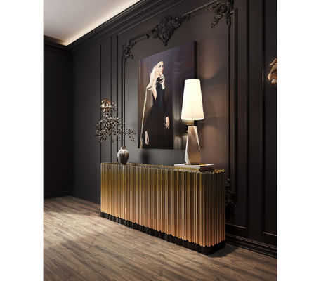 Good price Luxury Wooden Structure Storage Sideboard Modern Unique Symphony Design online