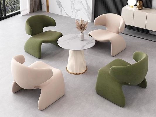 Good price Luxury Hotel Lobby Leisure Furniture Sofa Chair Table And Chair Set Custom Size online