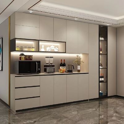 Buy Modern Luxury Wine Cabinet Dining Side Cabinet Hotel Restaurant Cabinet online manufacture