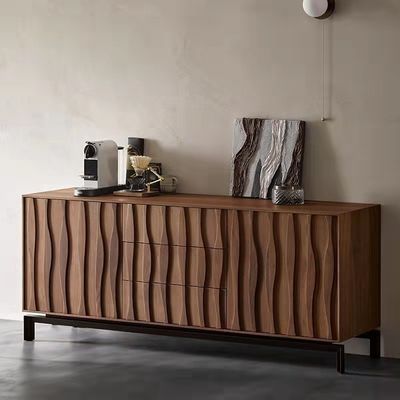 Buy Black Walnut High End Storage Cabinet Dining Sideboard Antique Vintage Style online manufacture