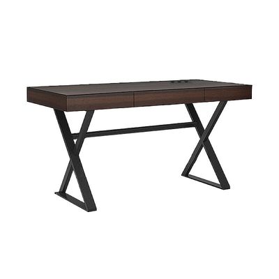 Buy X - Leg Desk Light Luxury Hotel Room Furniture Study Office Black Computer Desk online manufacture