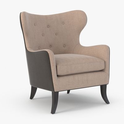 Buy Modern Hotel Room Fabric Chair With Wood Frame 40cm Seat Height online manufacture