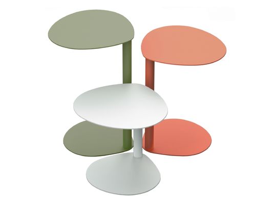 Buy Hotel Lobby Sofa Side Table C Type Iron Coffee Table Floor Storage Corner Table online manufacture