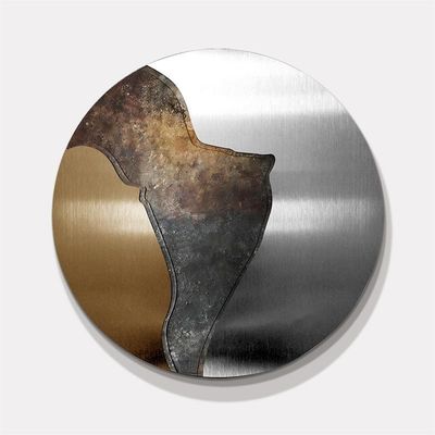 Buy Custom Tailored Metal Round Decorative Painting Hotel Villa Entryway Renovation online manufacture