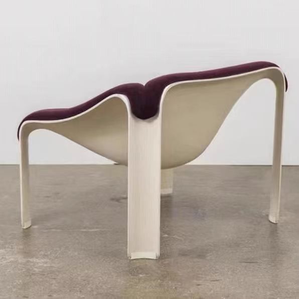 Nordic Hotel Lobby Furniture Fiberglass Shaped Space Backrest Leisure Chair 5