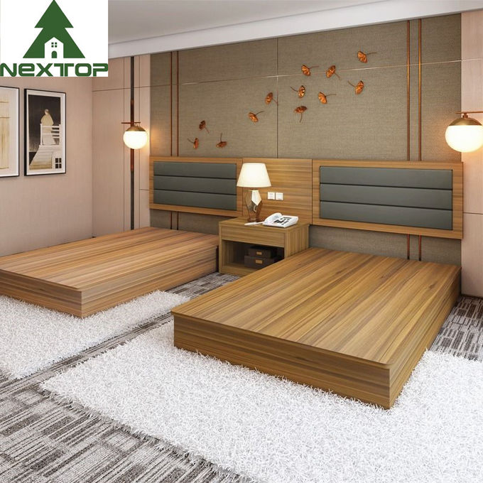 Deluxe Hotel Double Single Room Bed King And Queen Guest Room Furniture 1