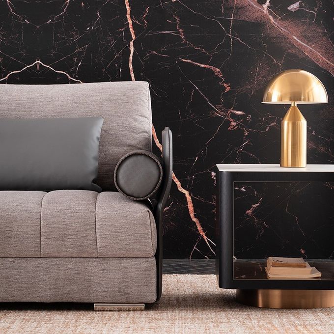 High End Hotel Lobby Furniture Lounge Fabric Relaxing Lazy Togo Unit Sofa Set 1