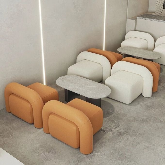 Star Hotel Lobby Furniture Leisure Sofas Chairs Tables Custom Regular Size 1