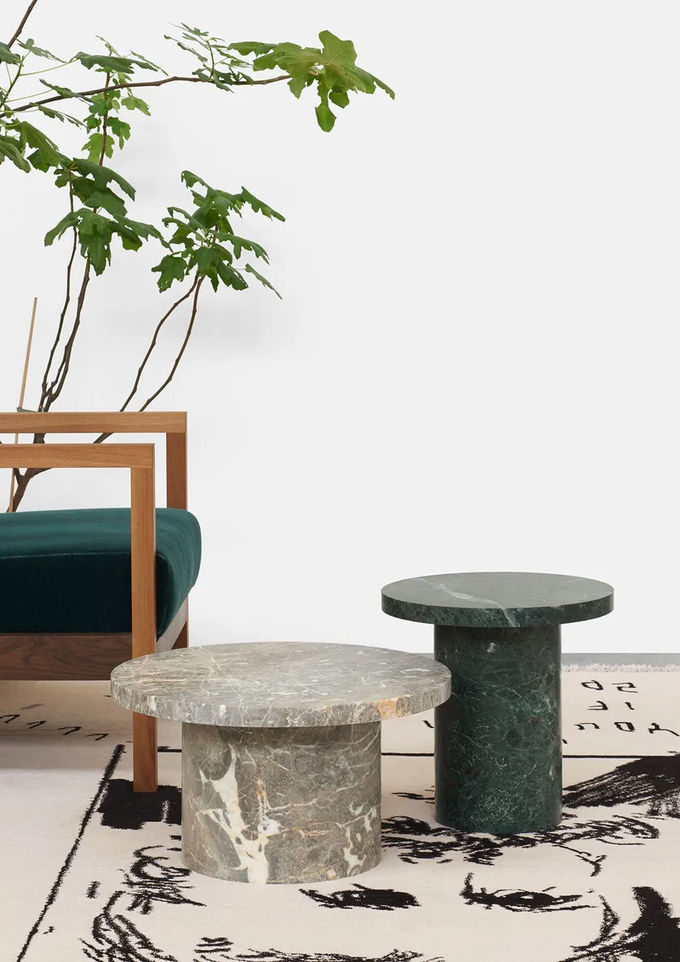 Multi Purpose Round Marble Coffee Side Table For Versatile Home Office 3