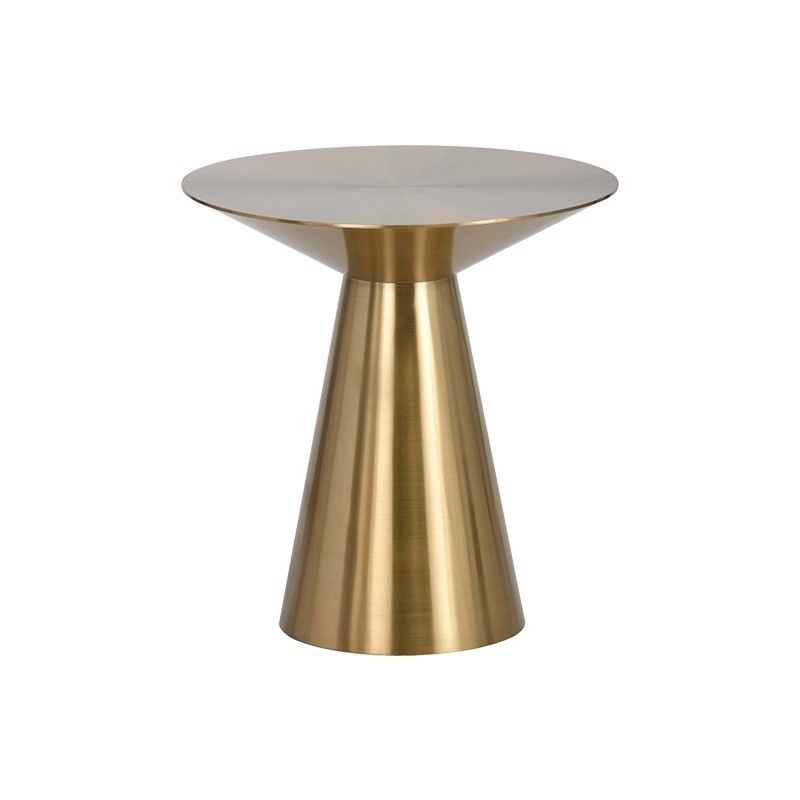 Luxury Sofa Side Table Sideboard Metal Round Corner Table Modern Small