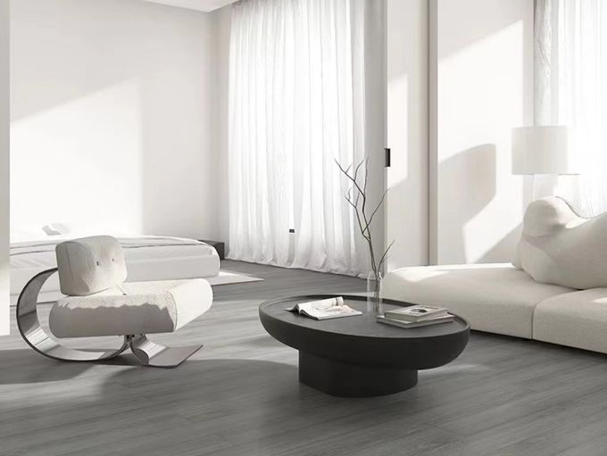 Black Fiberglass Oval Coffee Table Creative Premium Feeling Shaped High Durability 4