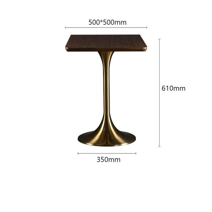 Luxury Gold Hotel Coffee Table Standing Side Table Restaurant Living Room Party 5