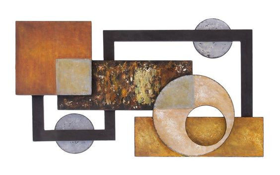 Bespoke Modern Abstract Hotel Metal Wall Art Sculptures Elevating Interior Design 5