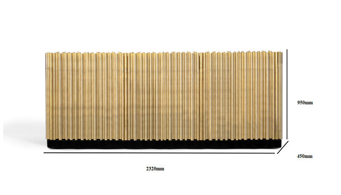 Luxury Wooden Structure Storage Sideboard Modern Unique Symphony Design 4