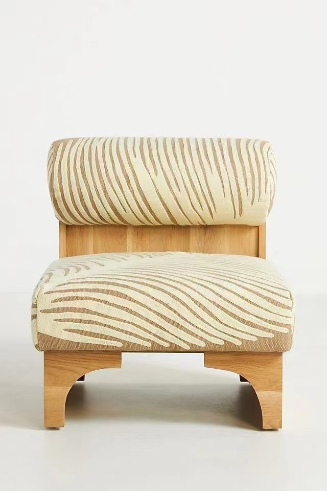 Luxury Hotel Room Leisure Fabric Armchair Single Set Customization 1