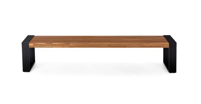 5 Star Hotel Wooden Outdoor Dinning Table Bench Set  Contemporary 1