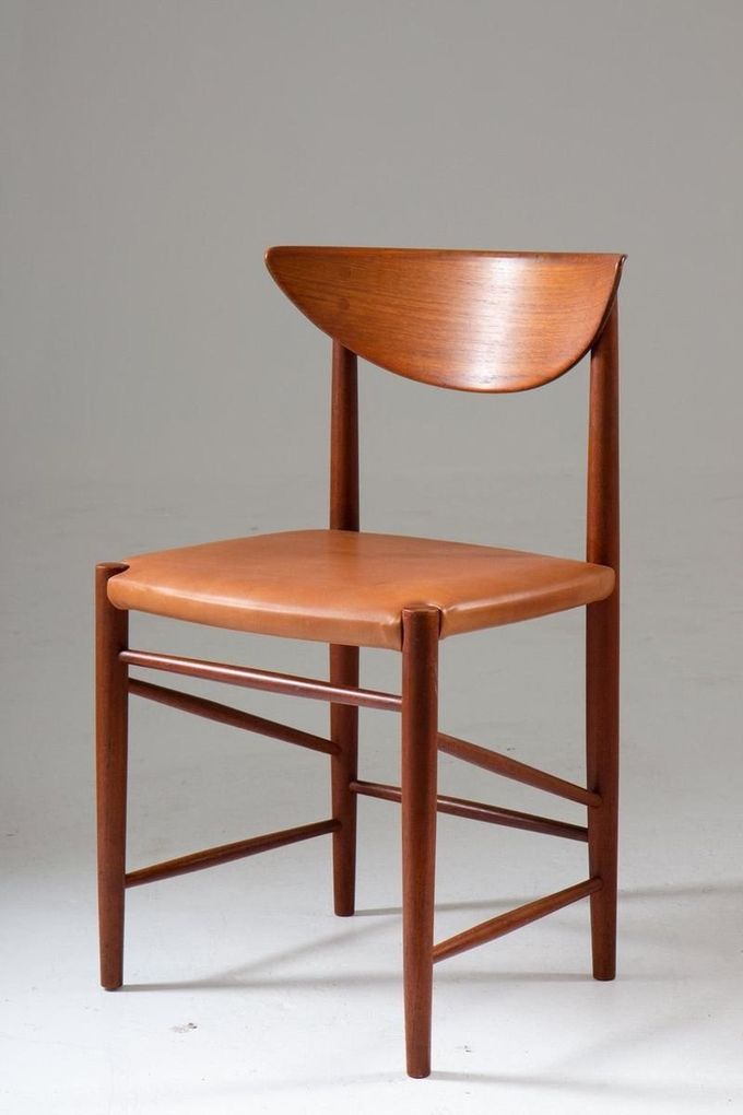 High End Hotel Restaurant Modern Solid Wood Dinning Chair 1