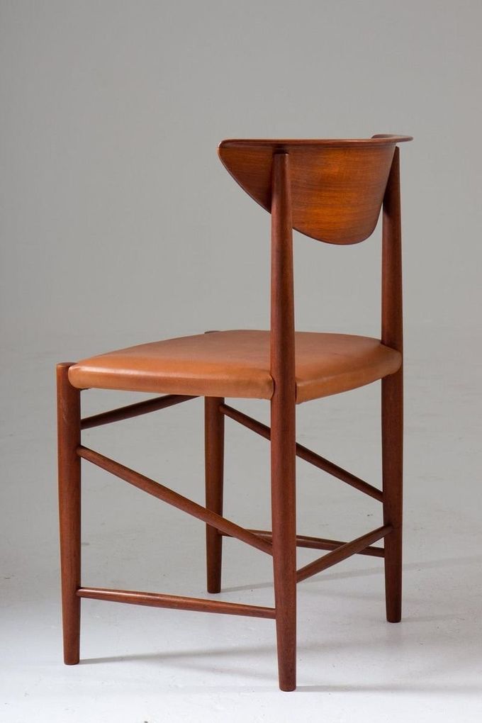 High End Hotel Restaurant Modern Solid Wood Dinning Chair 2