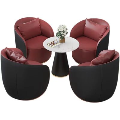 Good price Solid Wood Hotel Restaurant Furniture Coffee Table Sets Creative Lobby online