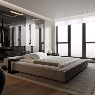 Good price Classic Hotel Double Bed Modern Solid Wood King Bed online
