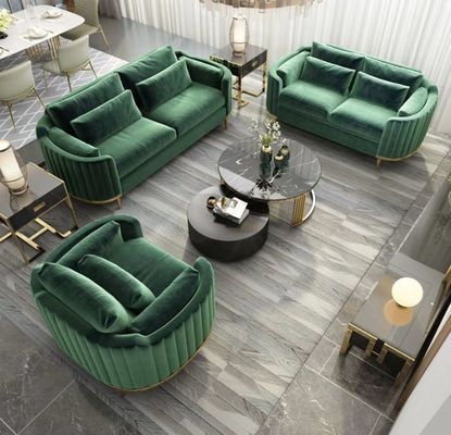 Good price Lobby Sofa Set Combination Modern Velvet Sofa Chair online