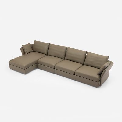 Buy Modern Style Sectional Sofa L Shape Couch With Chaise Lounge Hotel Sofa Set online manufacture