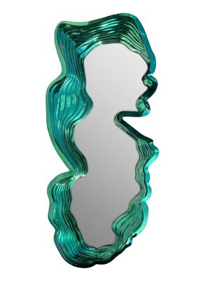 Good price Electroplated Jade Mirror High-End Sales Department Negotiation Area Background online