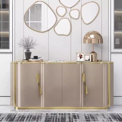 Good price Hotel Dining Cabinet Modern Cabinet Stainless Steel Hotel Solid Wood Dining Cabinet online